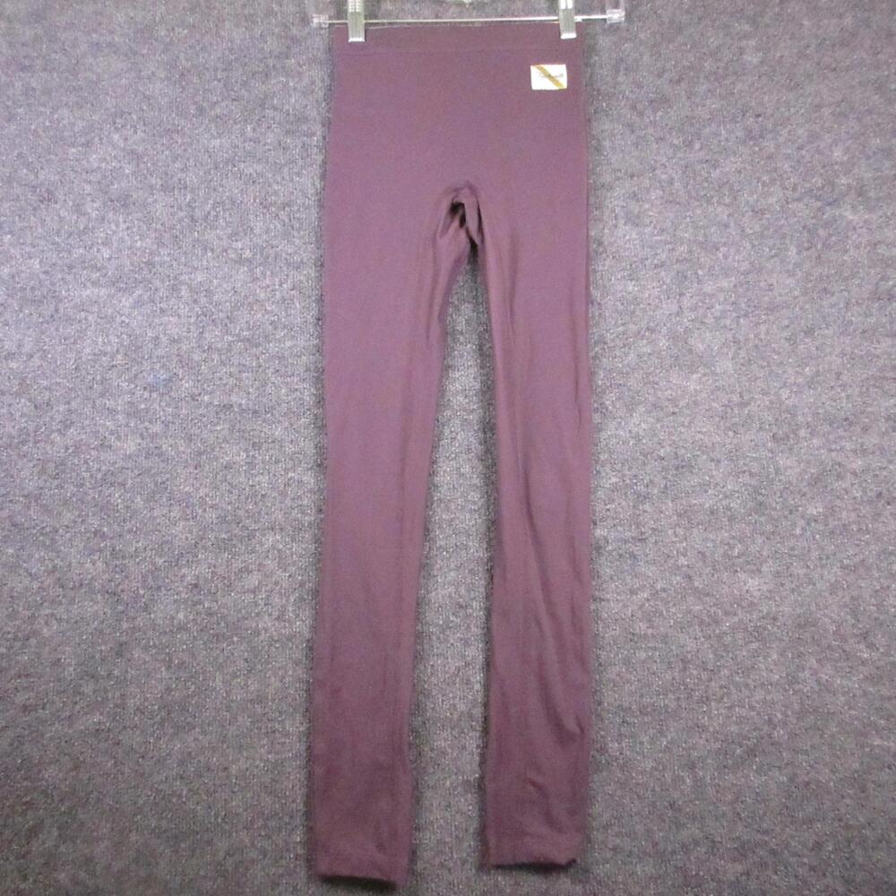Tracksmith Leggings Womens XS Purple High Rise Ankle Running Pants Athletic